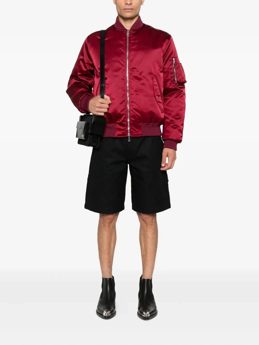 Gucci Men Heavy Nylon Canvas Blouson - 2
