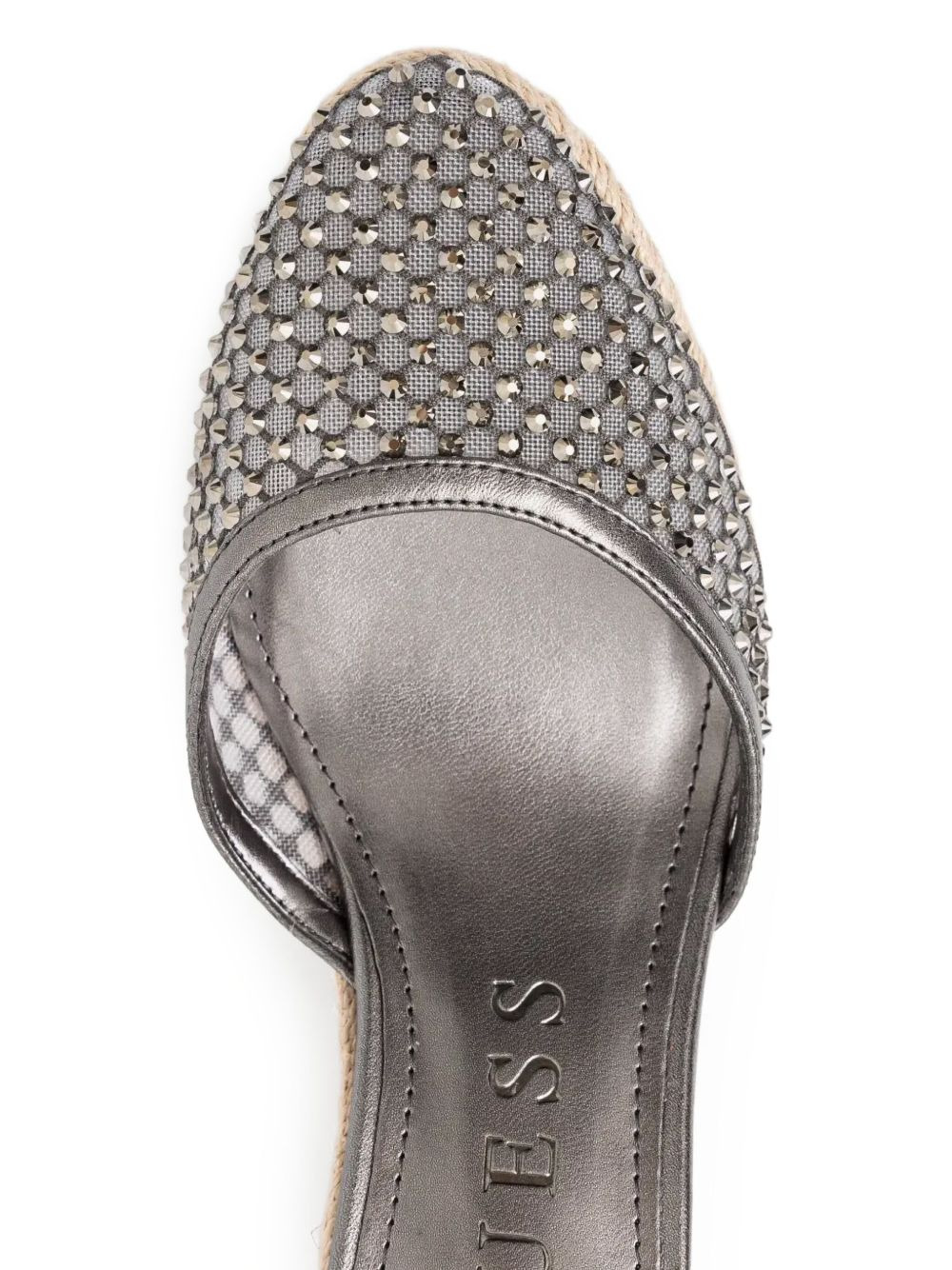 100mm Charmi woven wedge espadrilles - 4