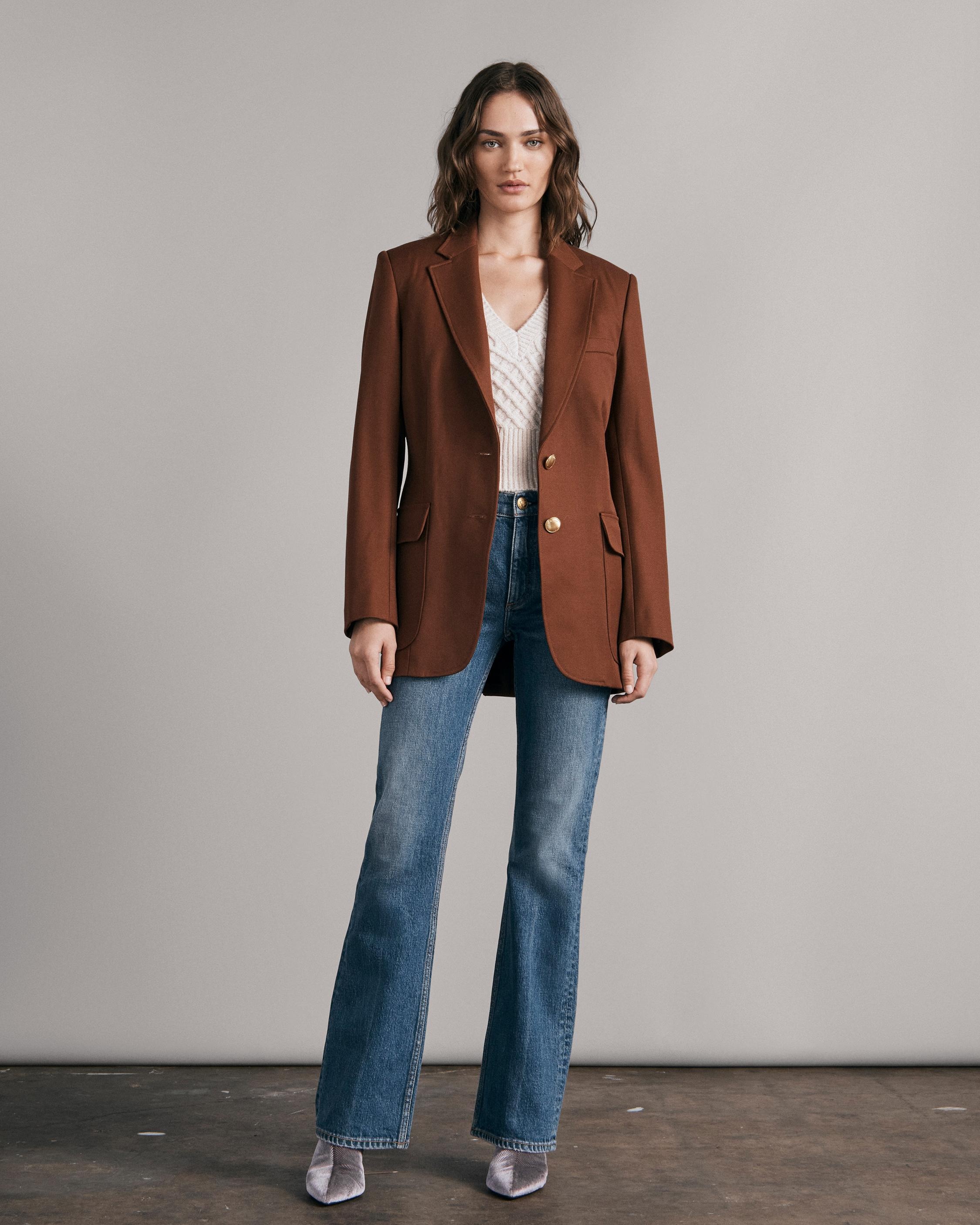 Cody Wool Blazer
Oversized Fit Blazer - 2