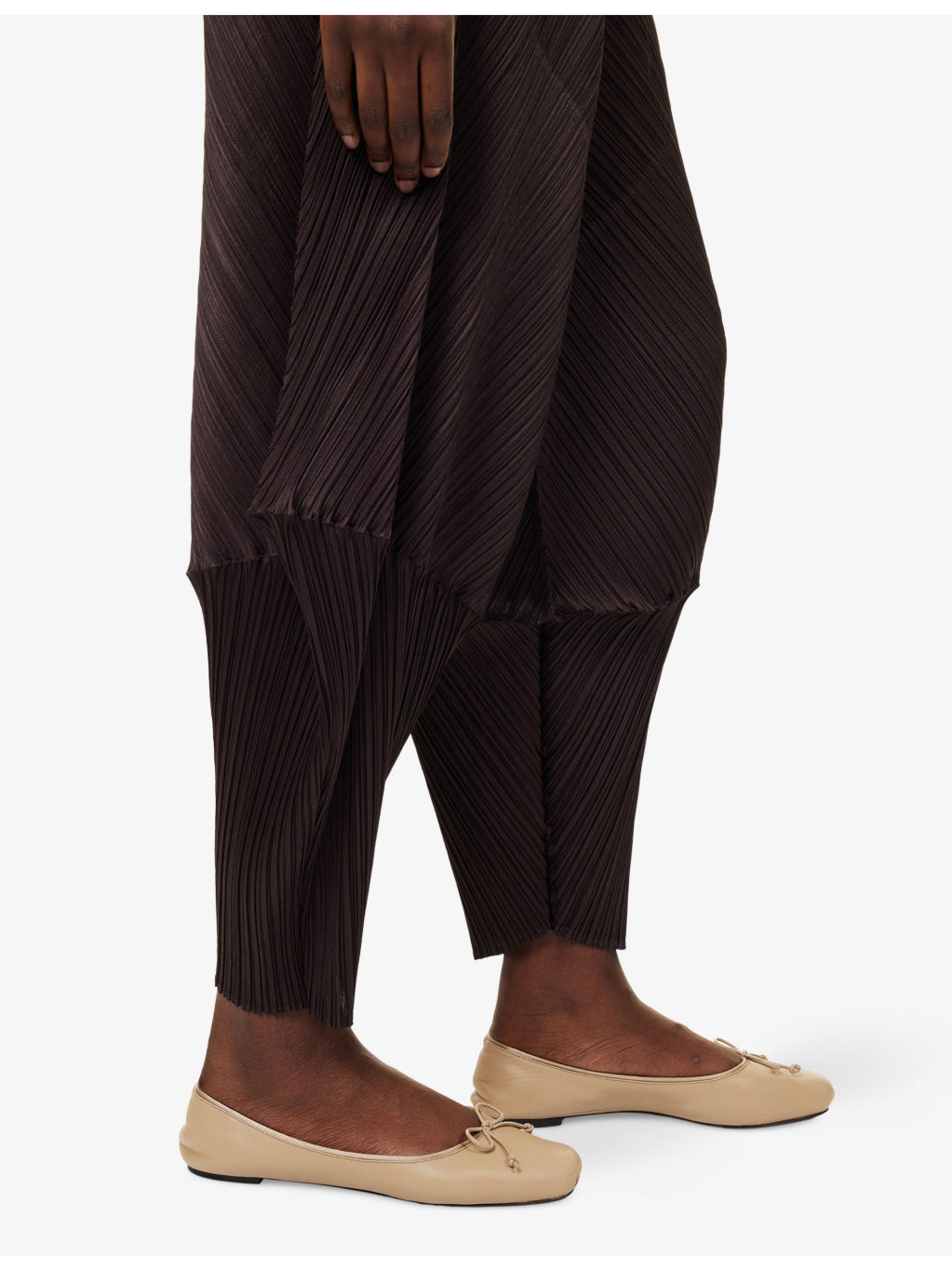 Leap Tapered-Leg Knitted Trousers - 5