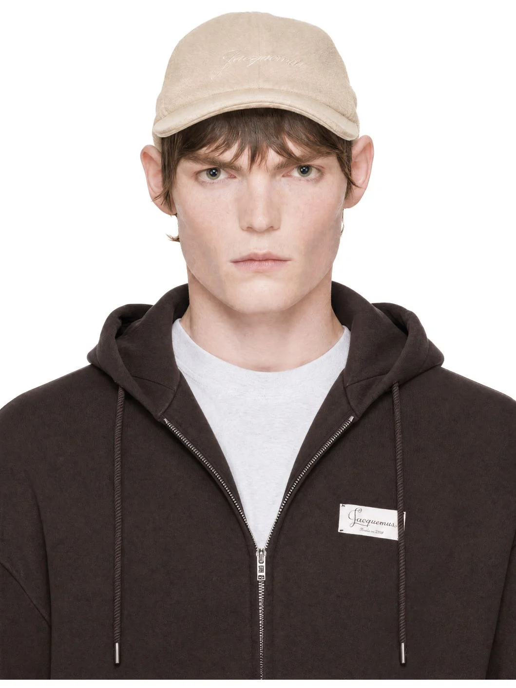 Beige 'The Cachemiro baseball' Cap - 1