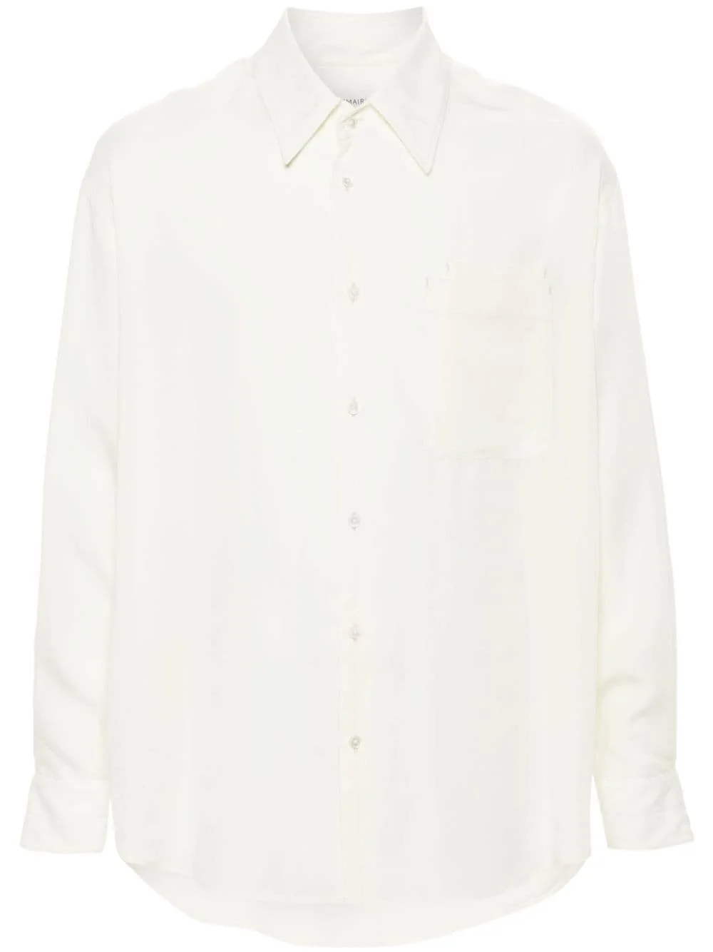 double-pocket lyocell shirt - 1