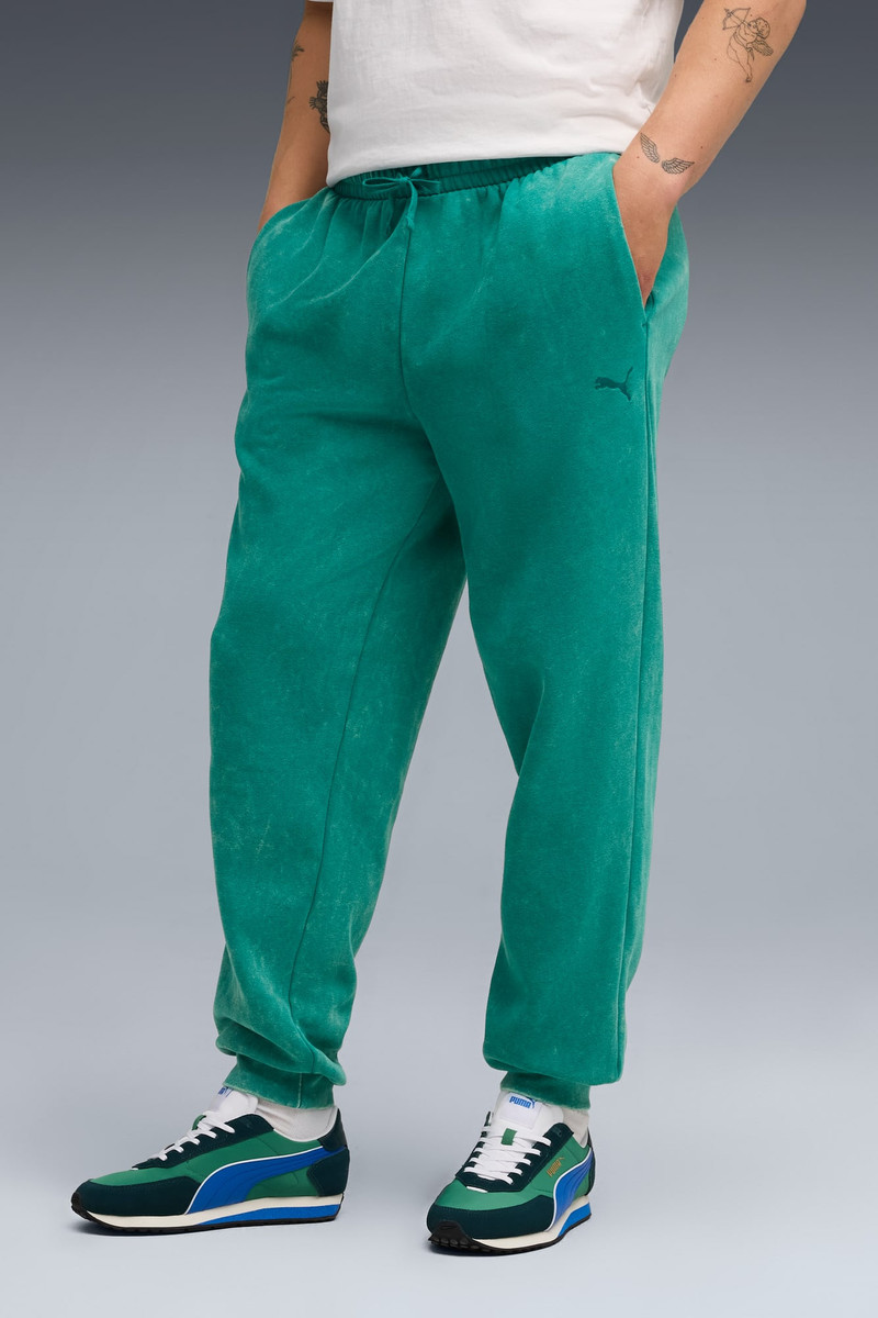 PUMA Essentials Elevated Wash Sweatpants Men outlook