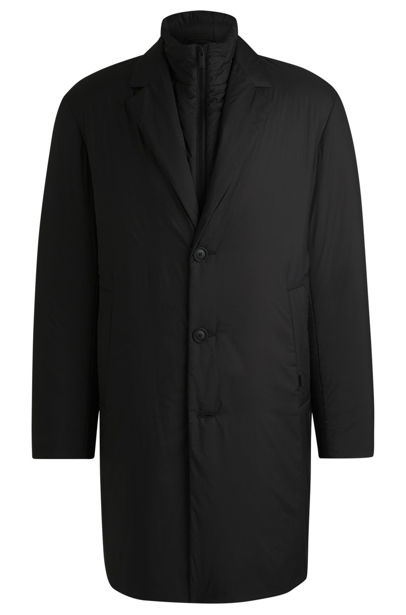 LIGHTWEIGHT WATER-REPELLENT PADDED COAT WITH ZIP-UP INNER 1