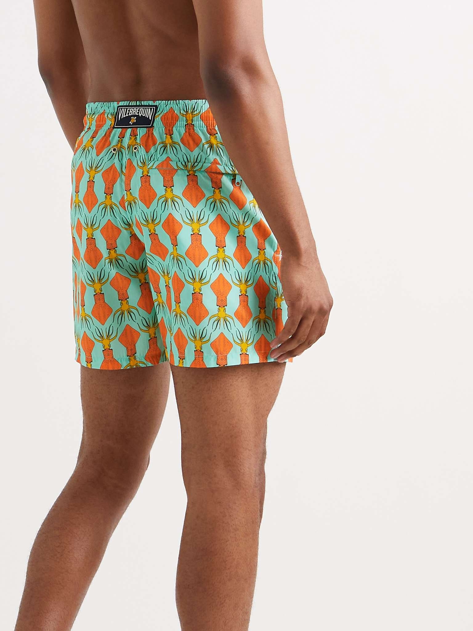 Mahina Printed Mid-Length Swim Shorts - 3