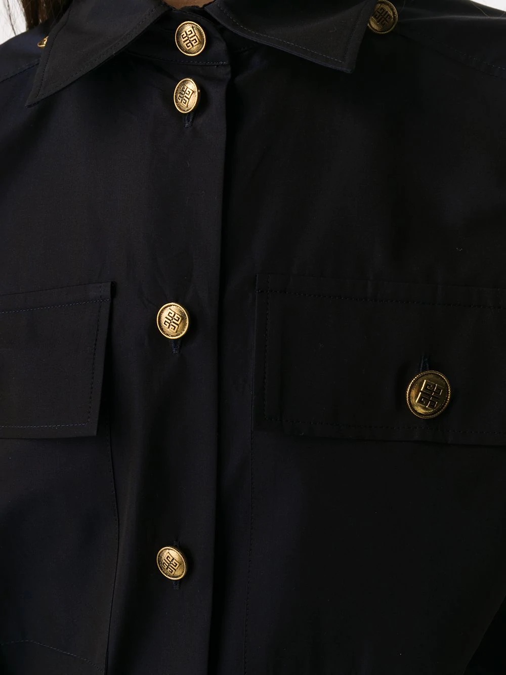 logo button shirt - 5