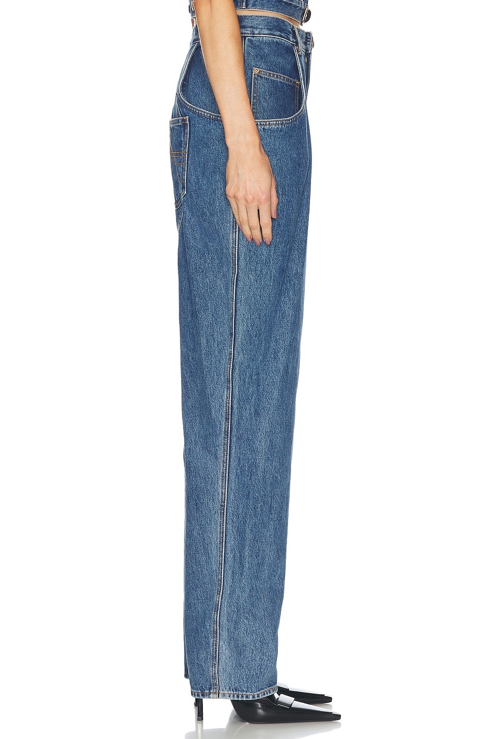 Flare Pocket Wide Leg - 3
