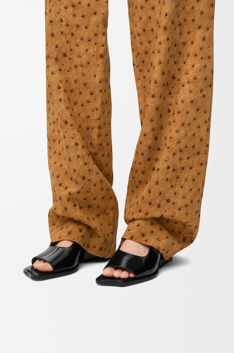 Loewe Onda open-toe mule in brushed calfskin outlook