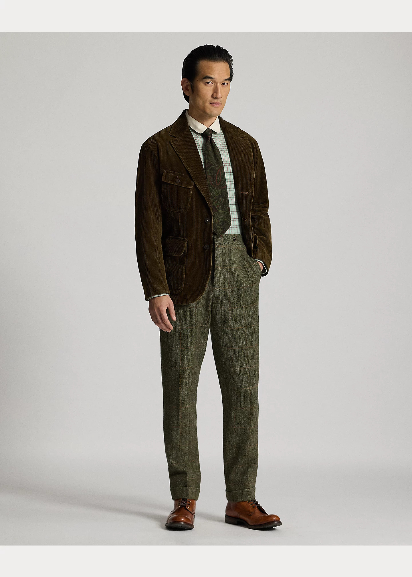 Slim Fit Checked Dobby Shirt - 3