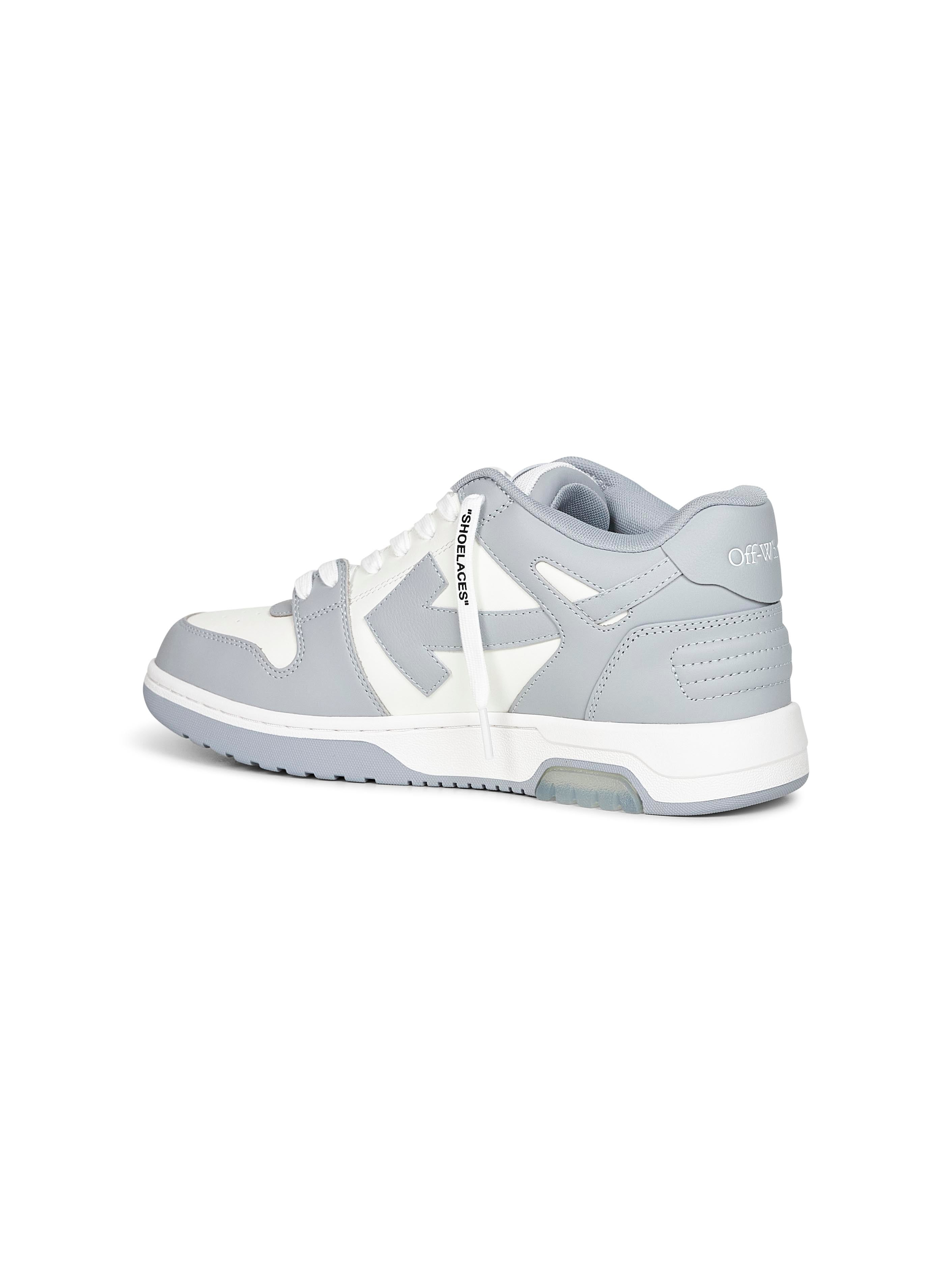 White and grey Out Of Office sneakers - 3