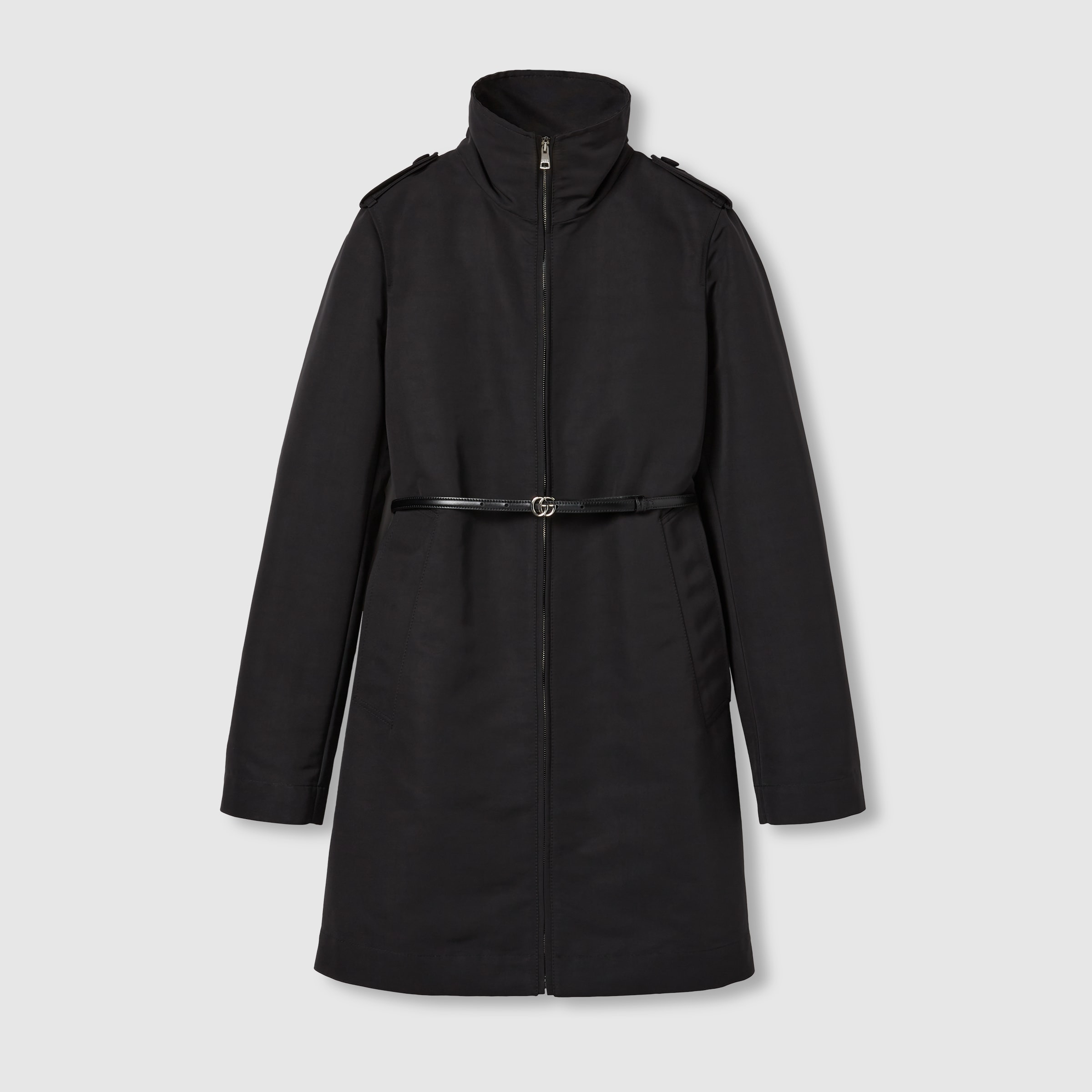 Nylon faille coat - 8