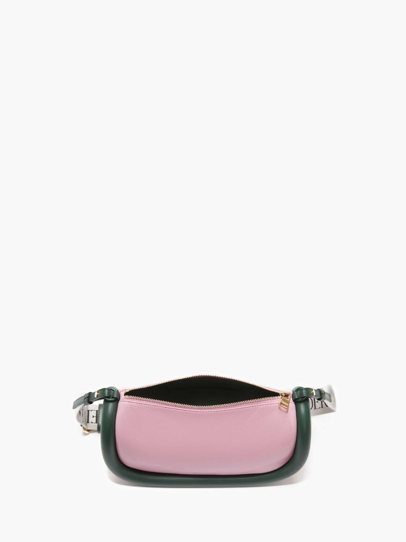 BUMPER-15 - LEATHER CROSSBODY BAG WITH ADDITIONAL WEBBING STRAP 3