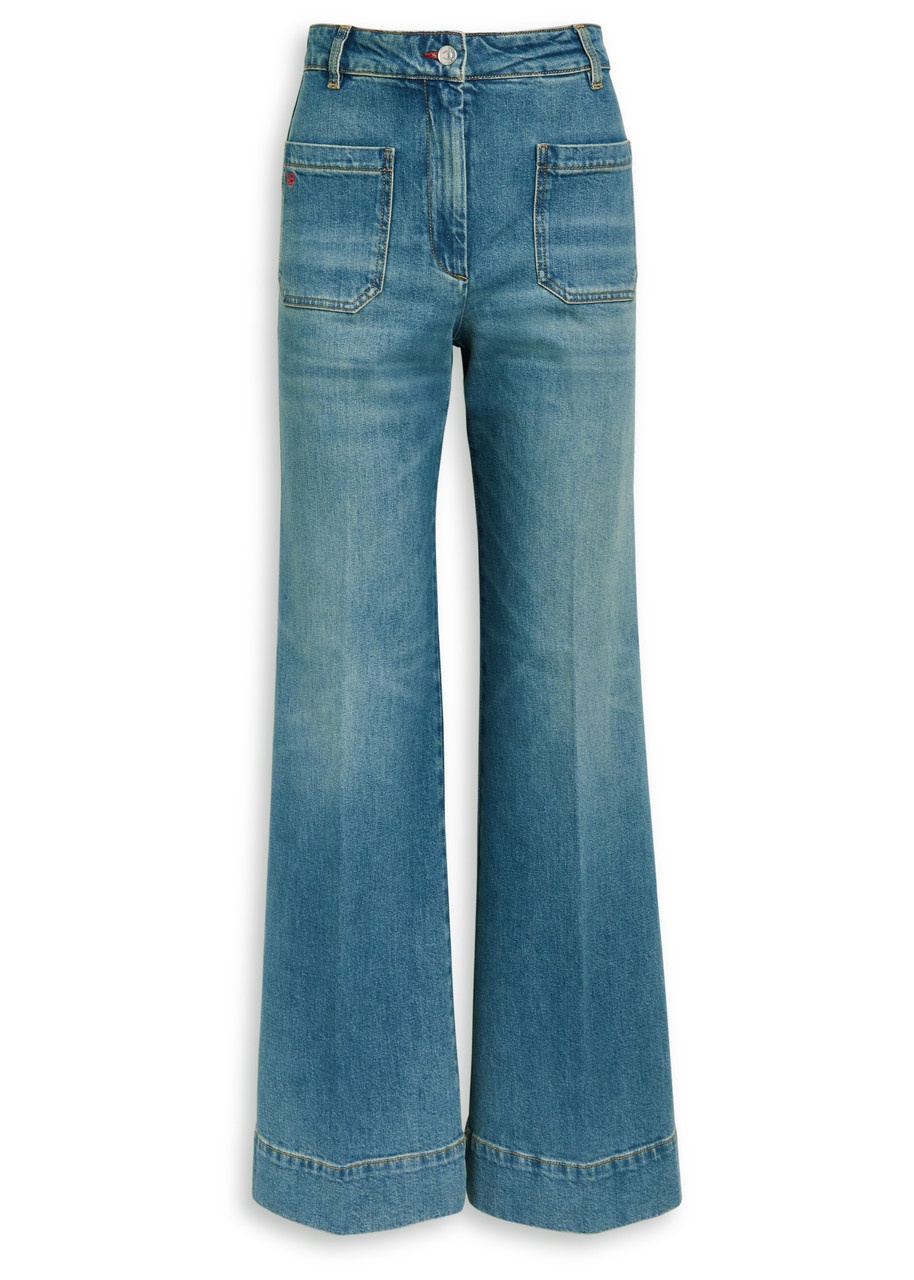 Victoria Beckham Alina Flared-leg Jeans - 1