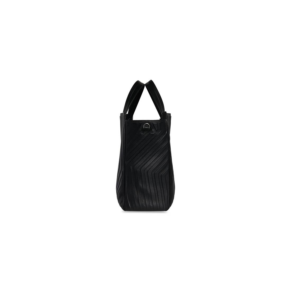 Men's Car Large East-west Tote Bag in Black - 4