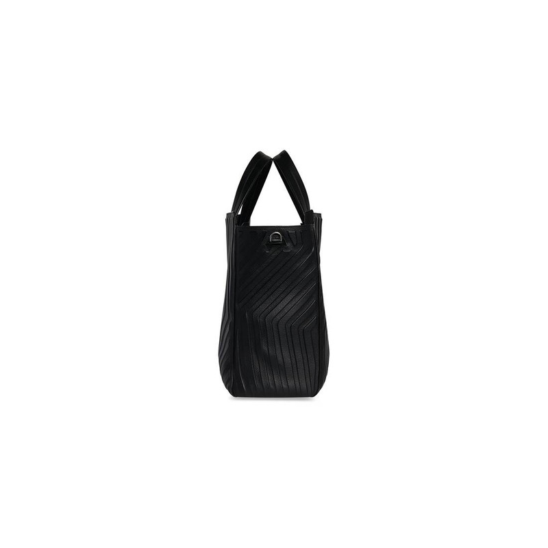 Men's Car Large East-west Tote Bag in Black 4