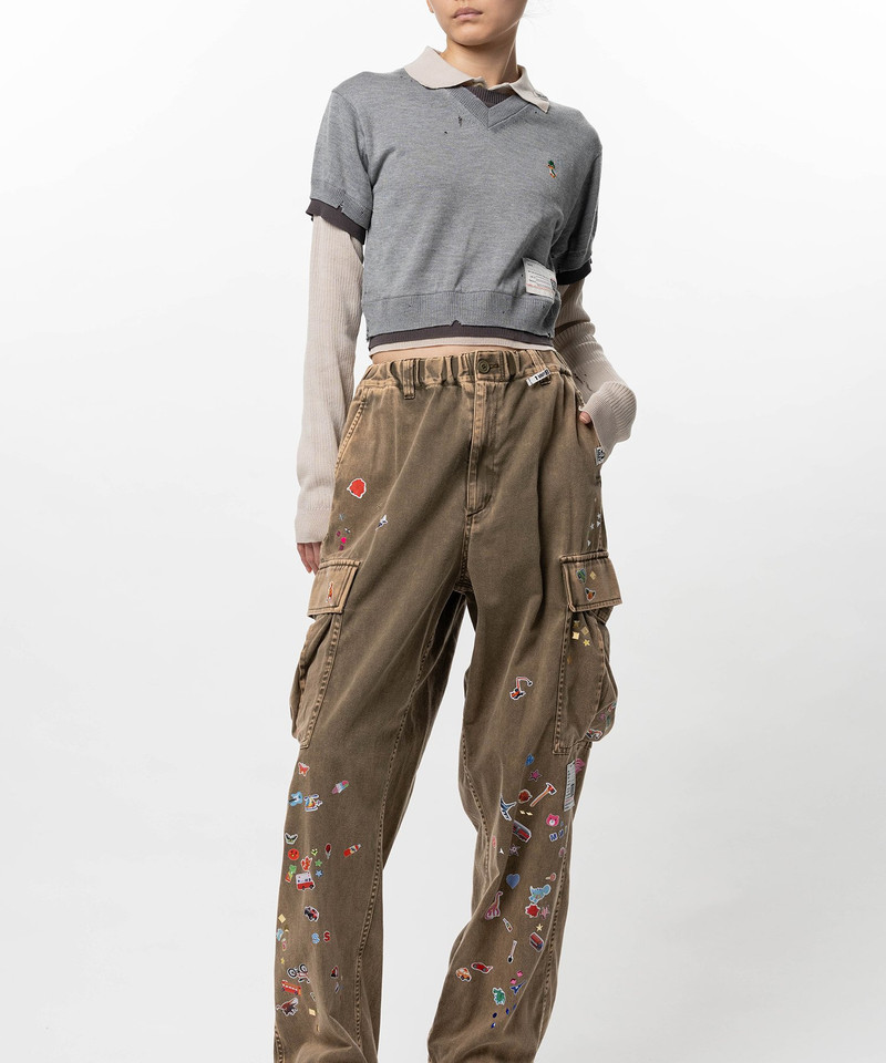 Triple Layered Knit Sweater 5