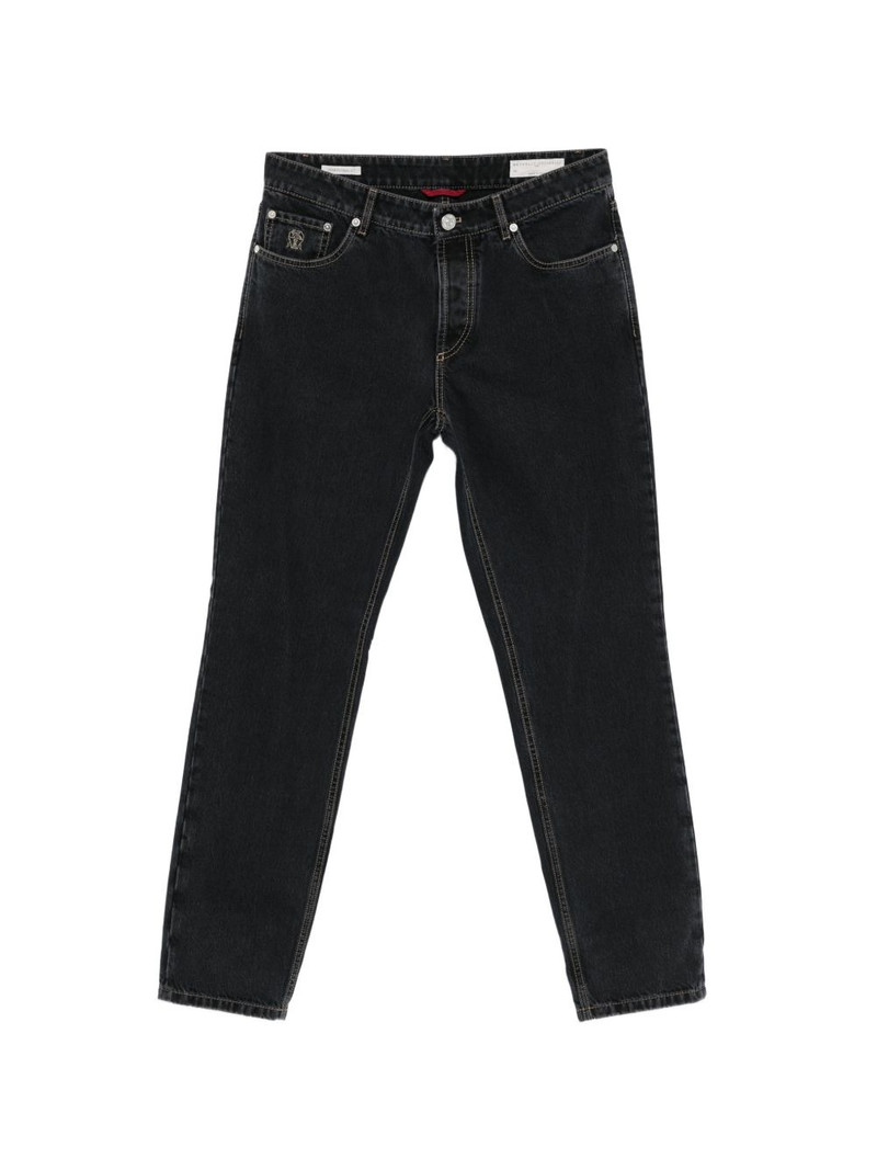 logo-detail jeans 1