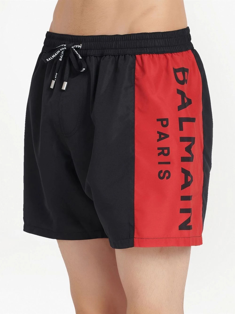 logo drawstring swim shorts - 5