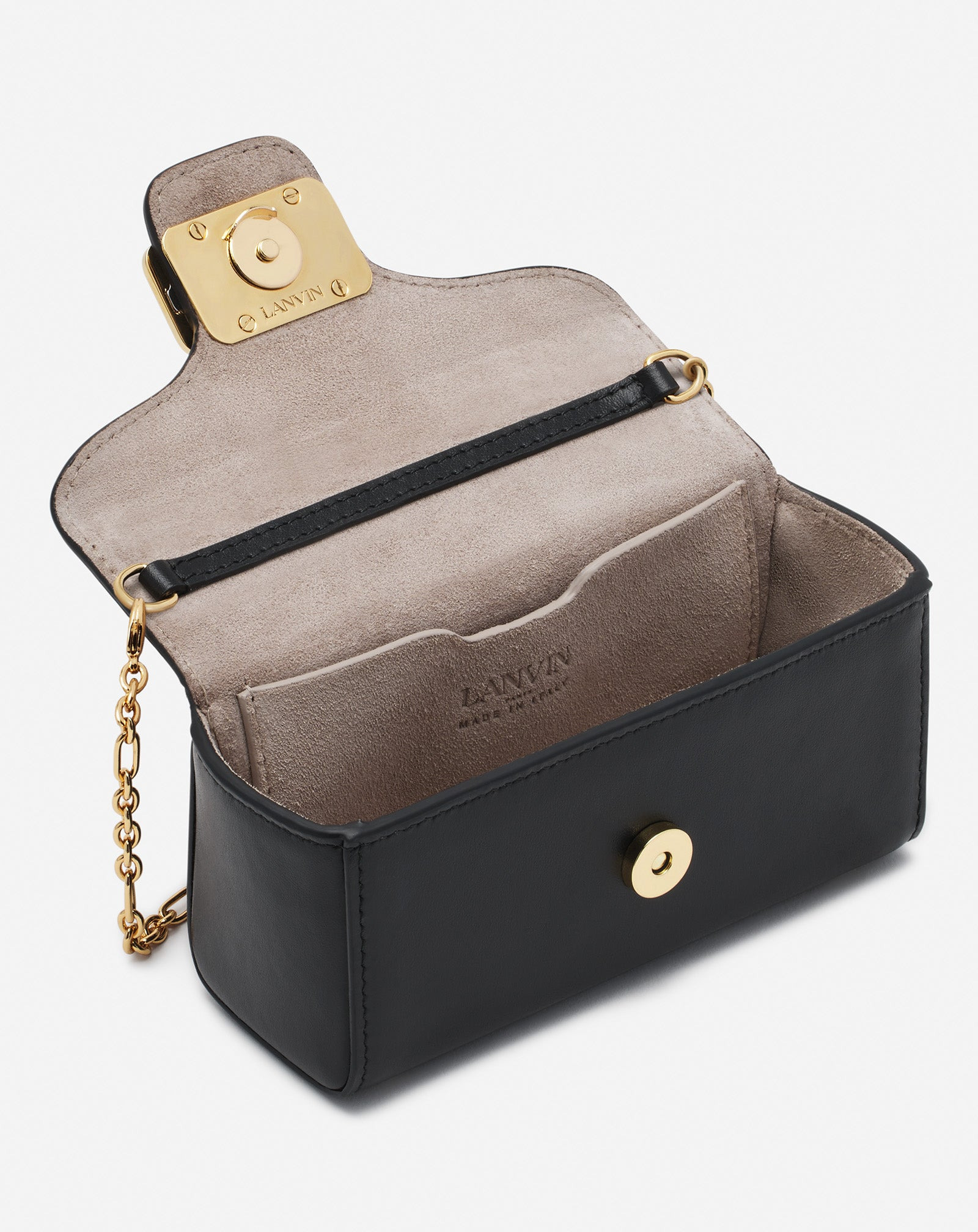 LEATHER MICRO PENCIL CAT BAG - 4