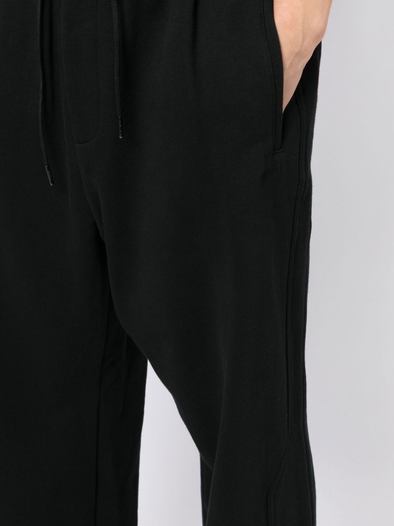 two-pocket cotton track pants - 5