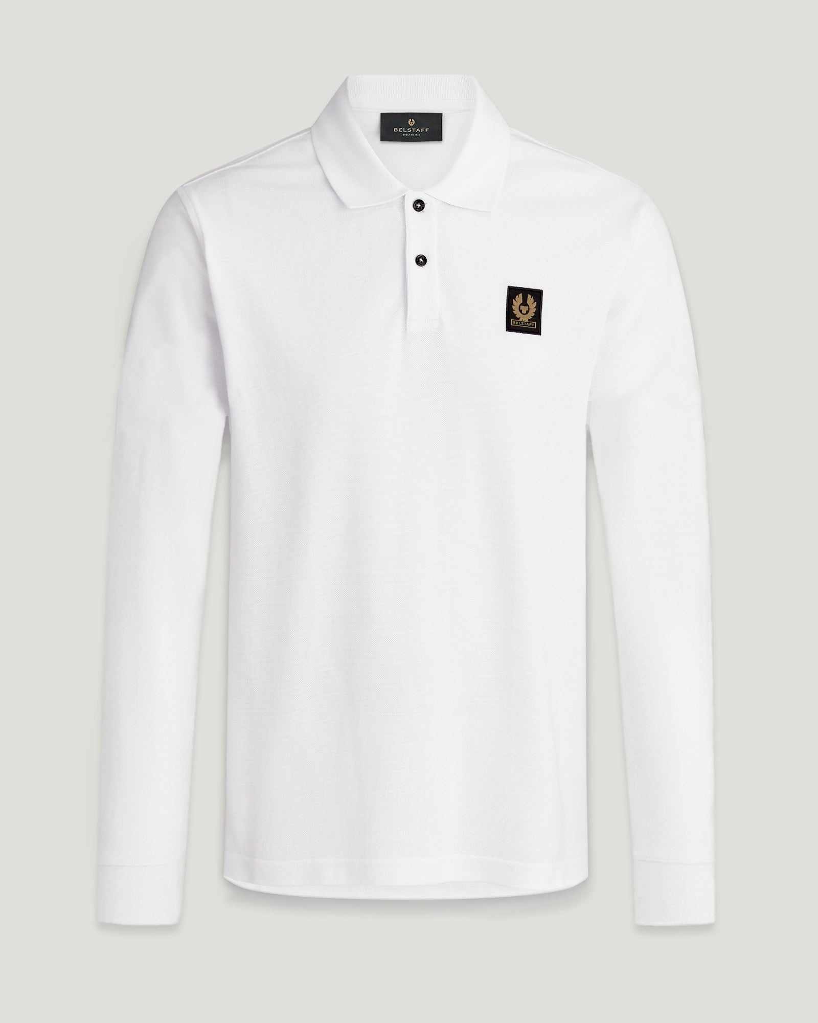 BELSTAFF LONG SLEEVED POLO - 1