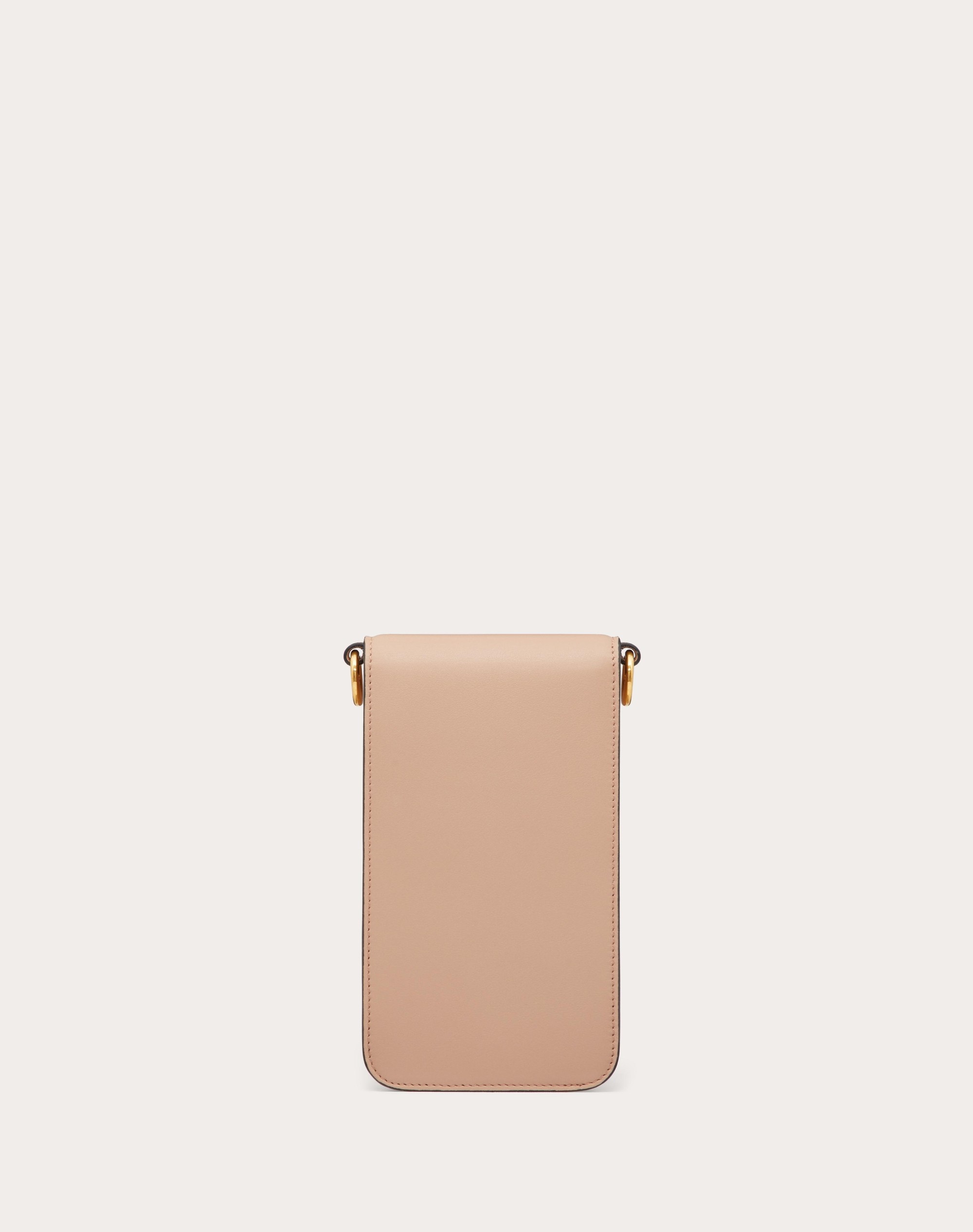 LOCÒ CALFSKIN PHONE CASE WITH CHAIN - 4