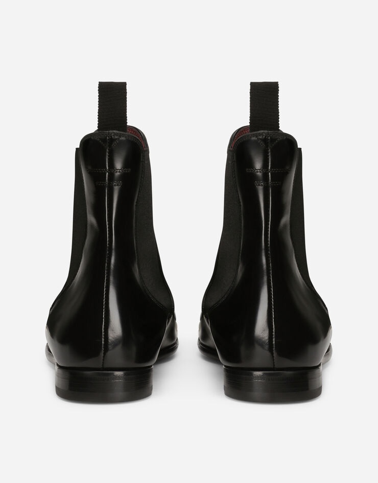 Brushed calfskin ankle boots - 3