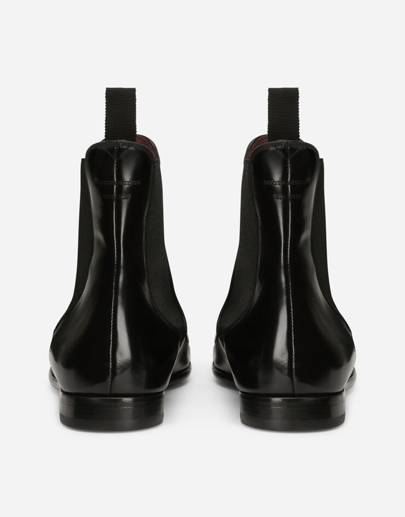 Dolce & Gabbana Brushed calfskin ankle boots outlook