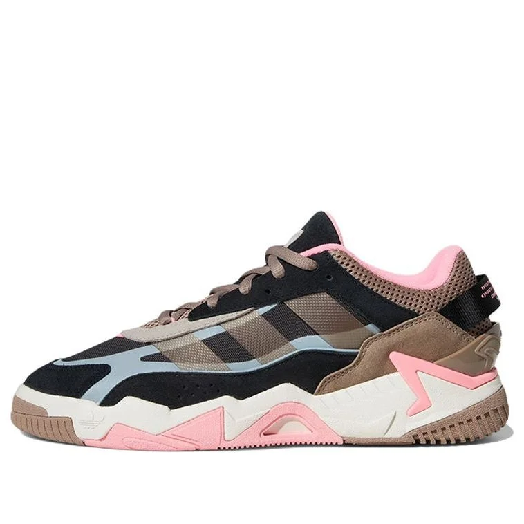 adidas gazelle silver green womens adidas Originals Womens Niteball Trainers - Pale Pink