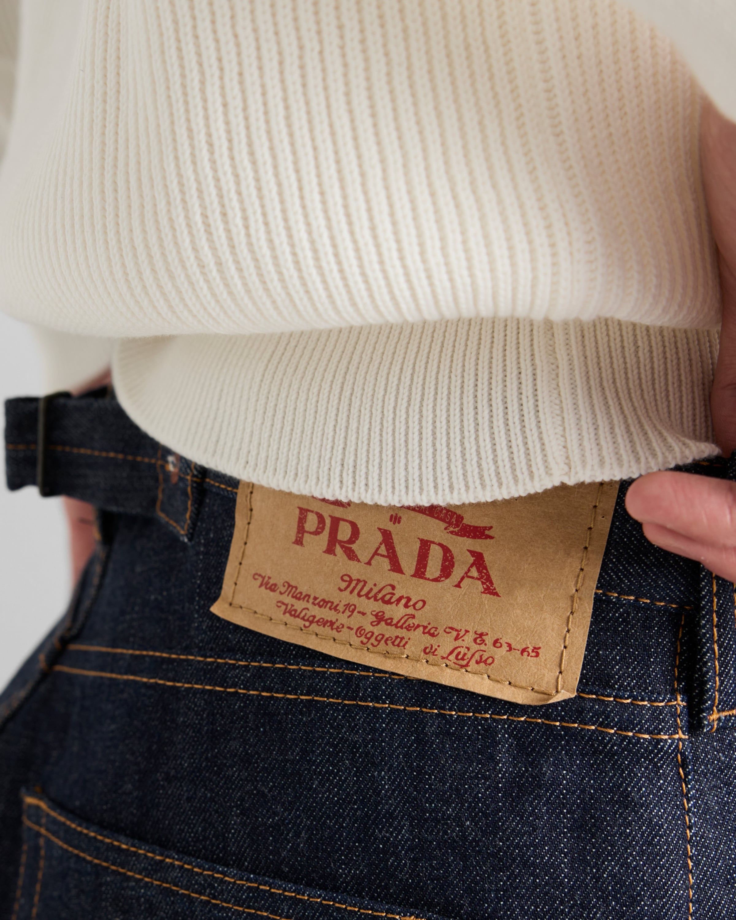 Cotton crew-neck sweater - 4