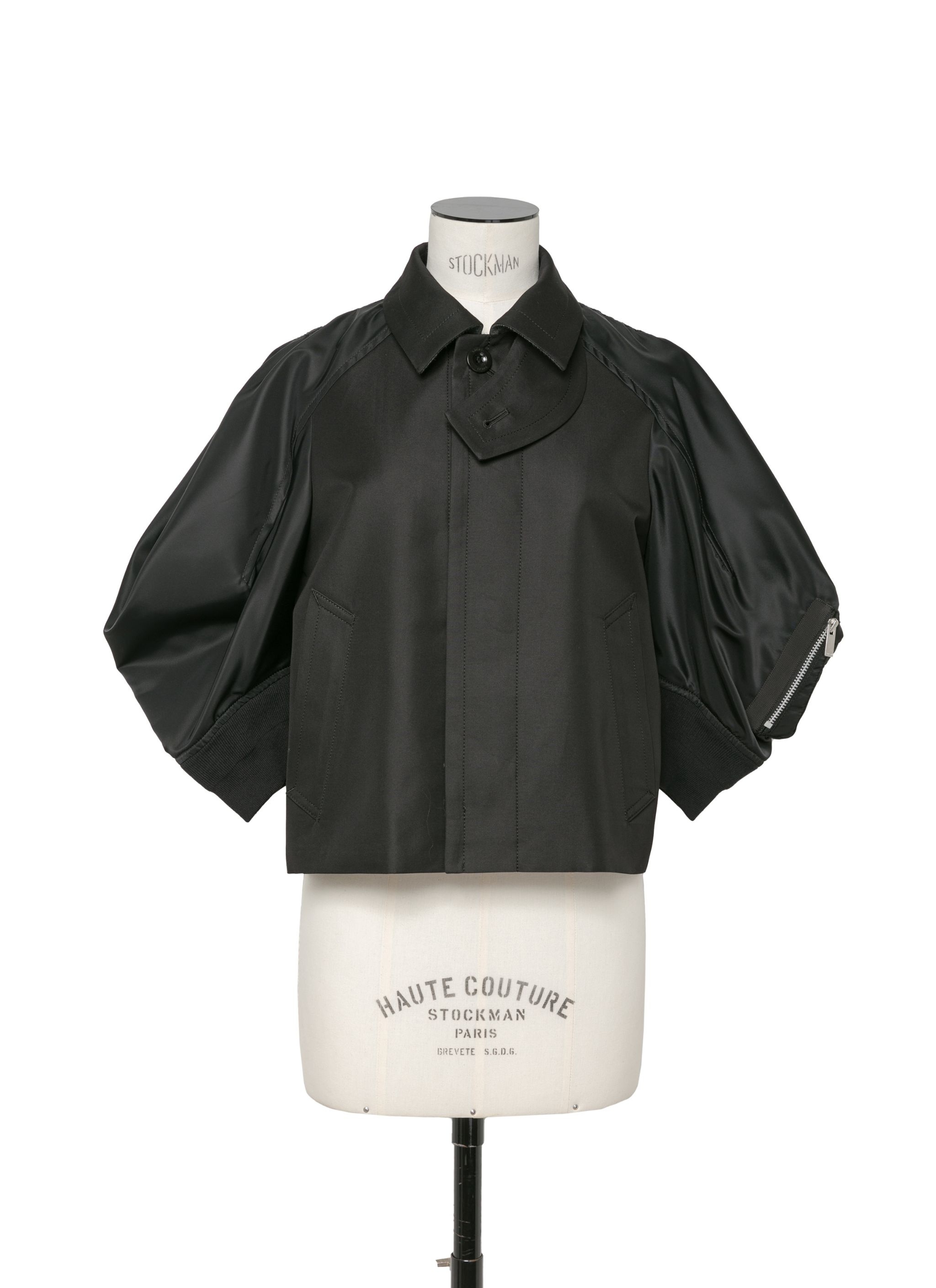 sacai 国内買付 Cotton Gabardine x Nylon Twill Jacket sacai Cotton Gabardine x Nylon Twill Jacket | REVERSIBLE