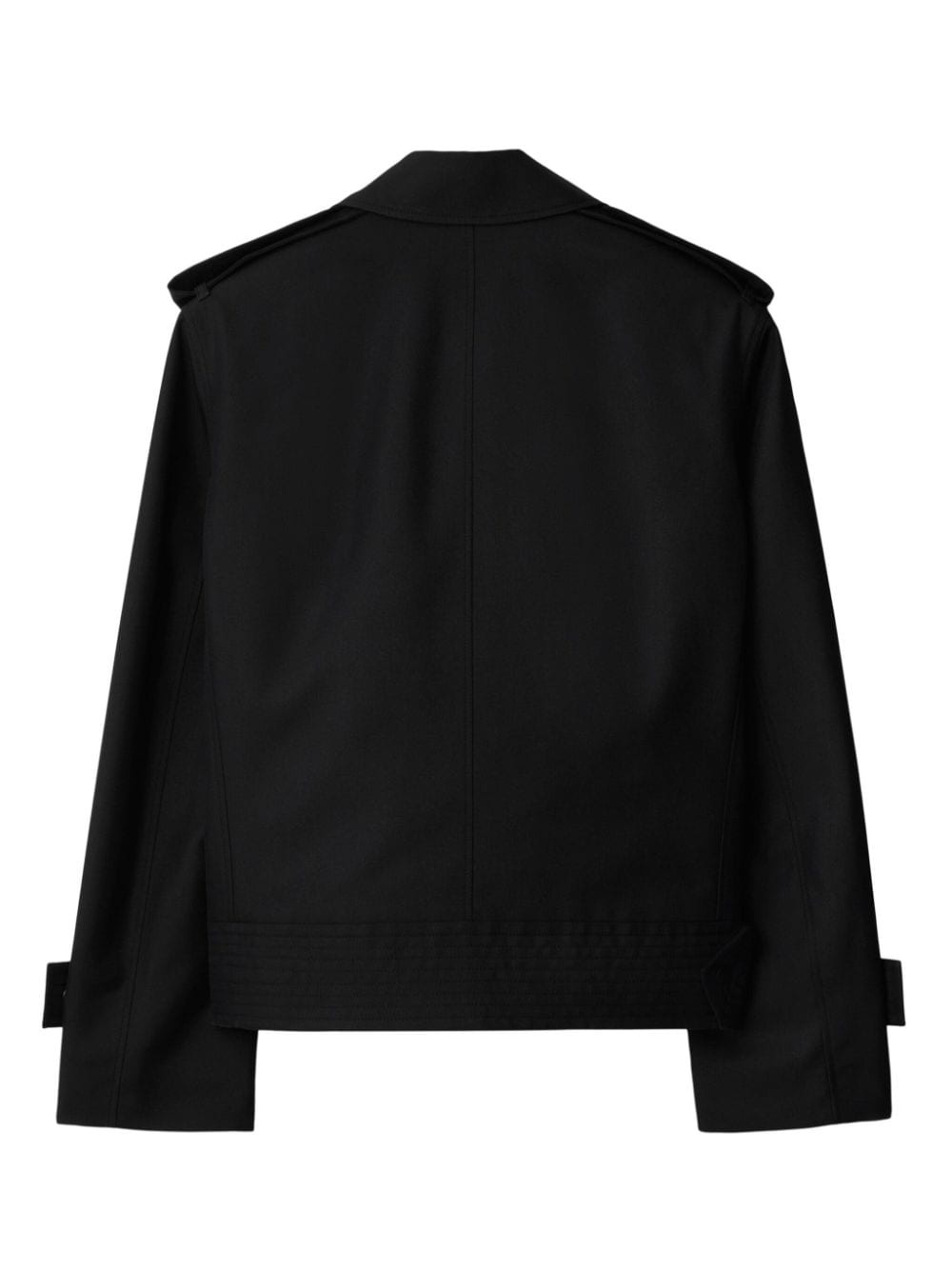 double-breasted trench-style jacket - 6