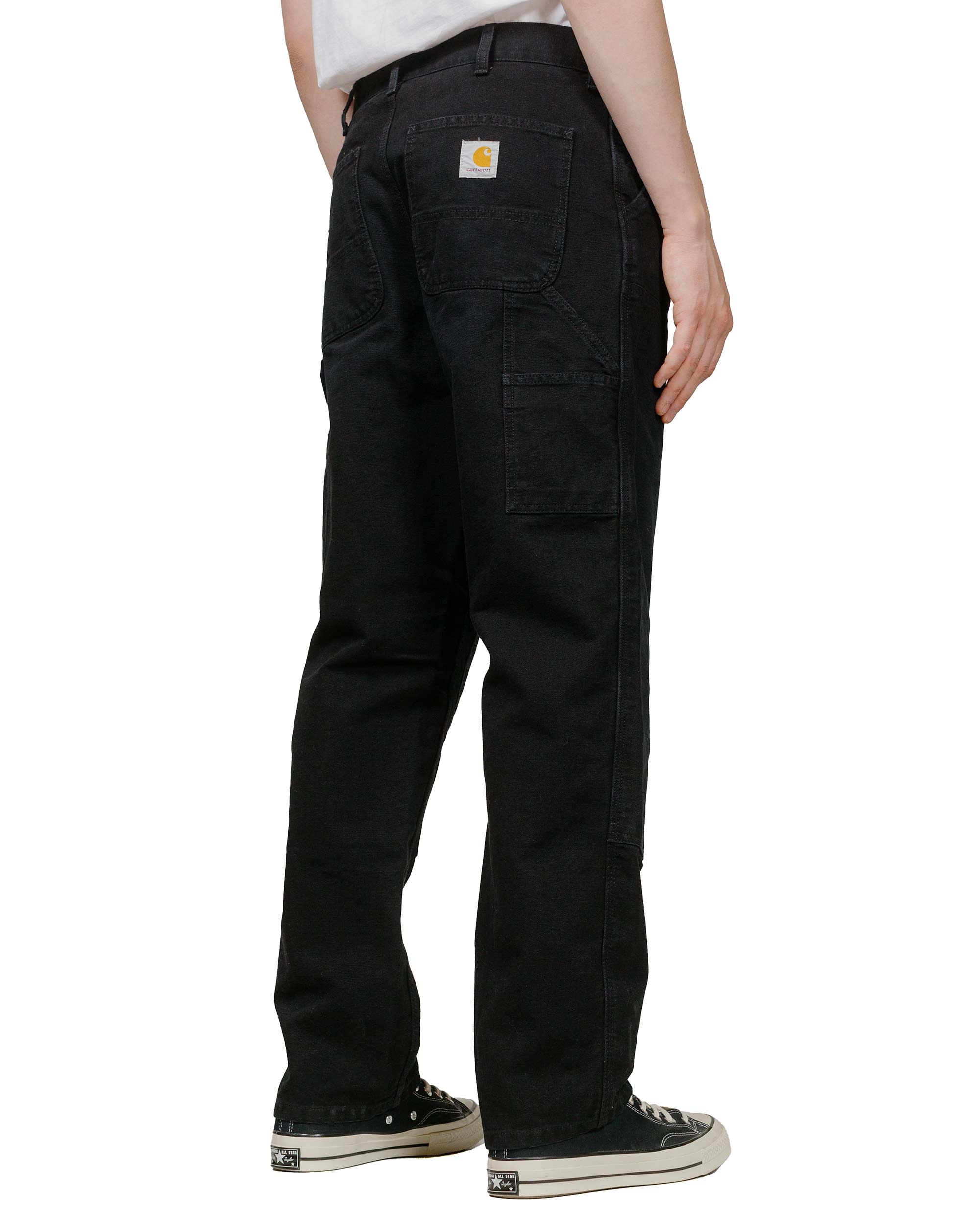 Carhartt W.I.P. Double Knee Pant Black Aged Canvas - 3
