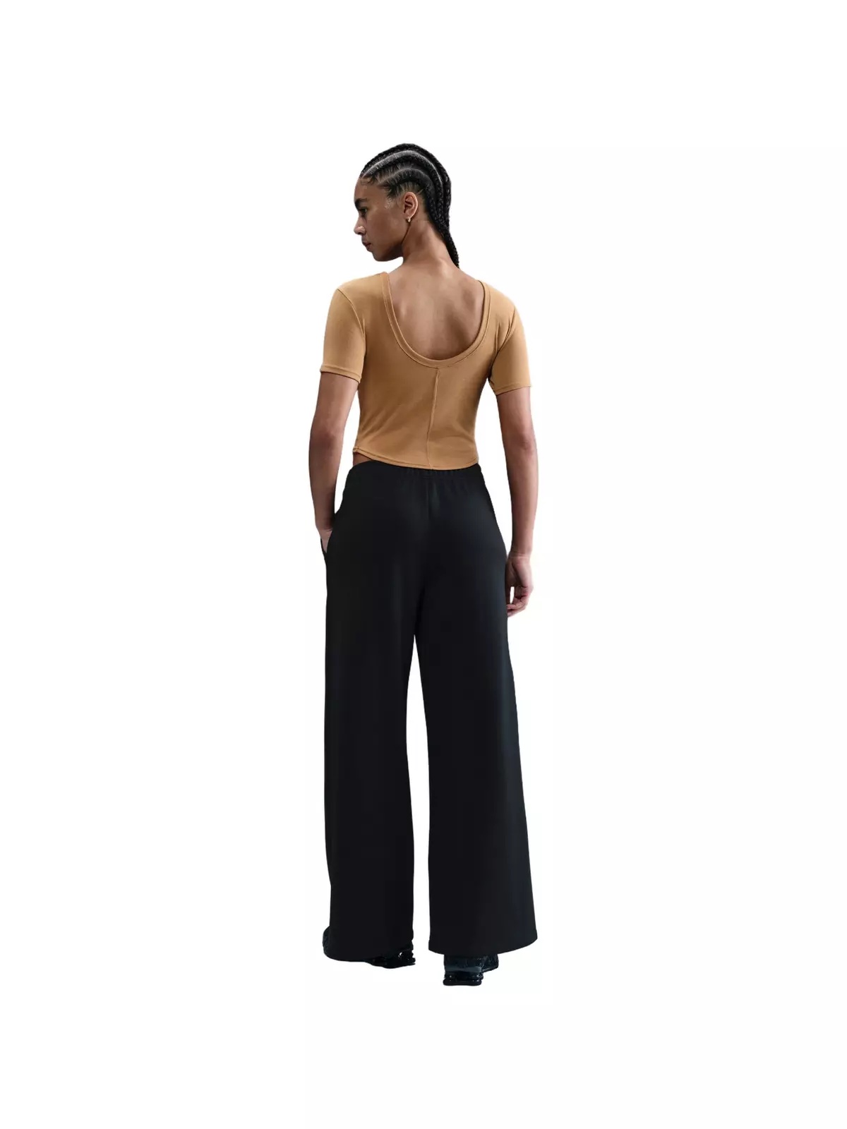 Women's Sportswear Mid-Rise Wide-Leg Track Pants - 2