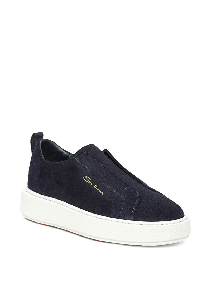 Santoni slip-on sneakers outlook