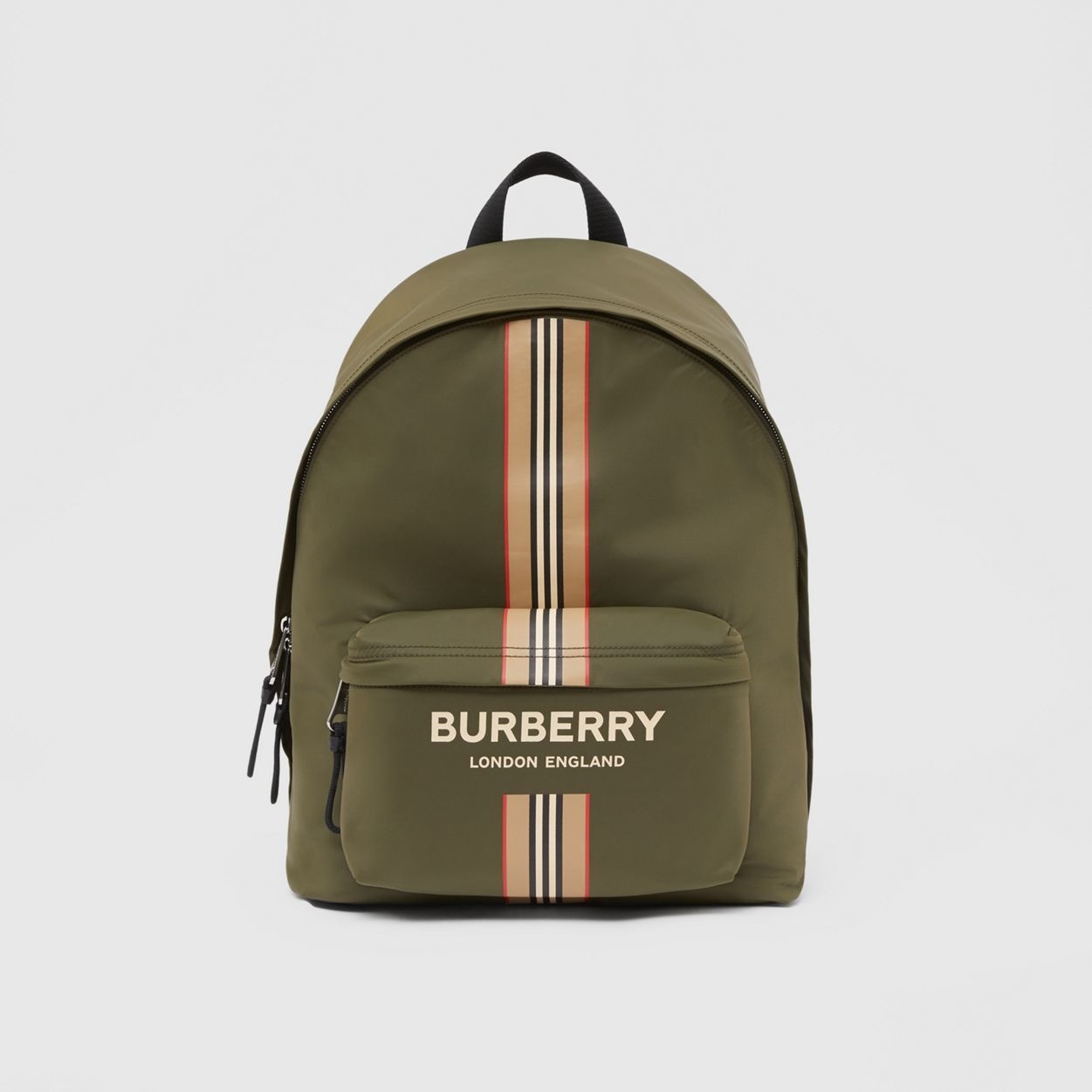 Logo and Icon Stripe Print ECONYL® Backpack - 1