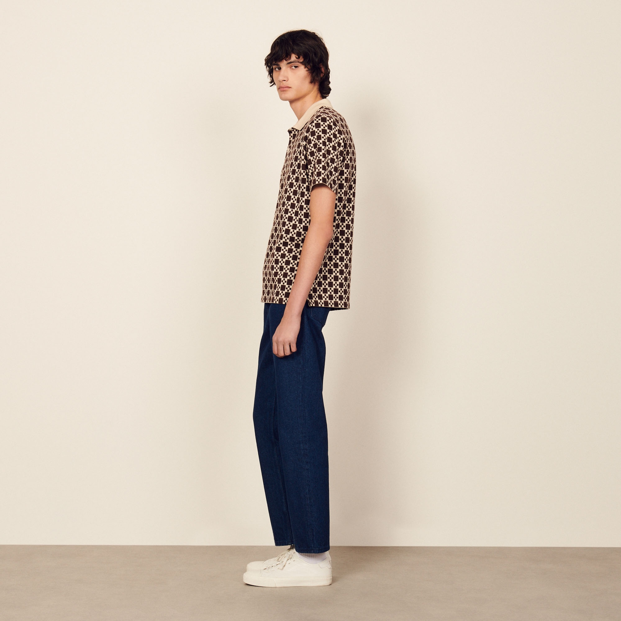 Jacquard polo shirt - 4