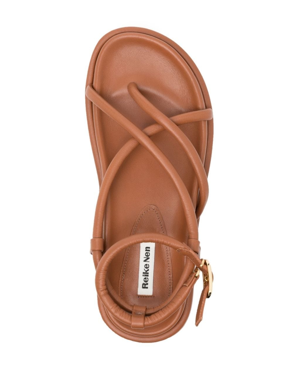 Gaji leather platform sandals - 4