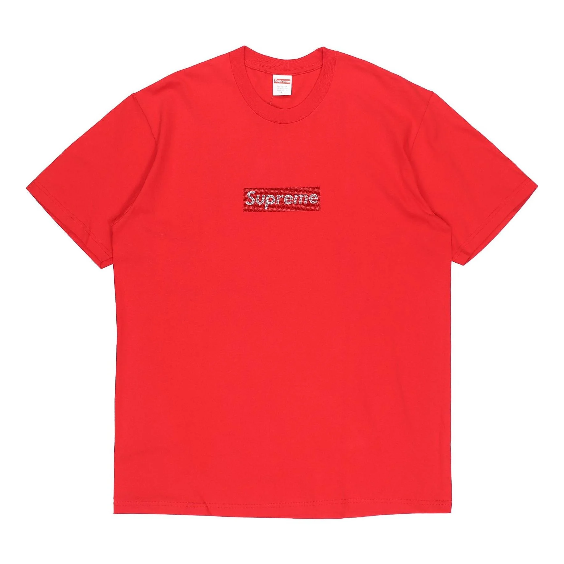 Supreme SS19 x Swarovski Box Logo Tee BOGOT SUP-SS19-957 - 1