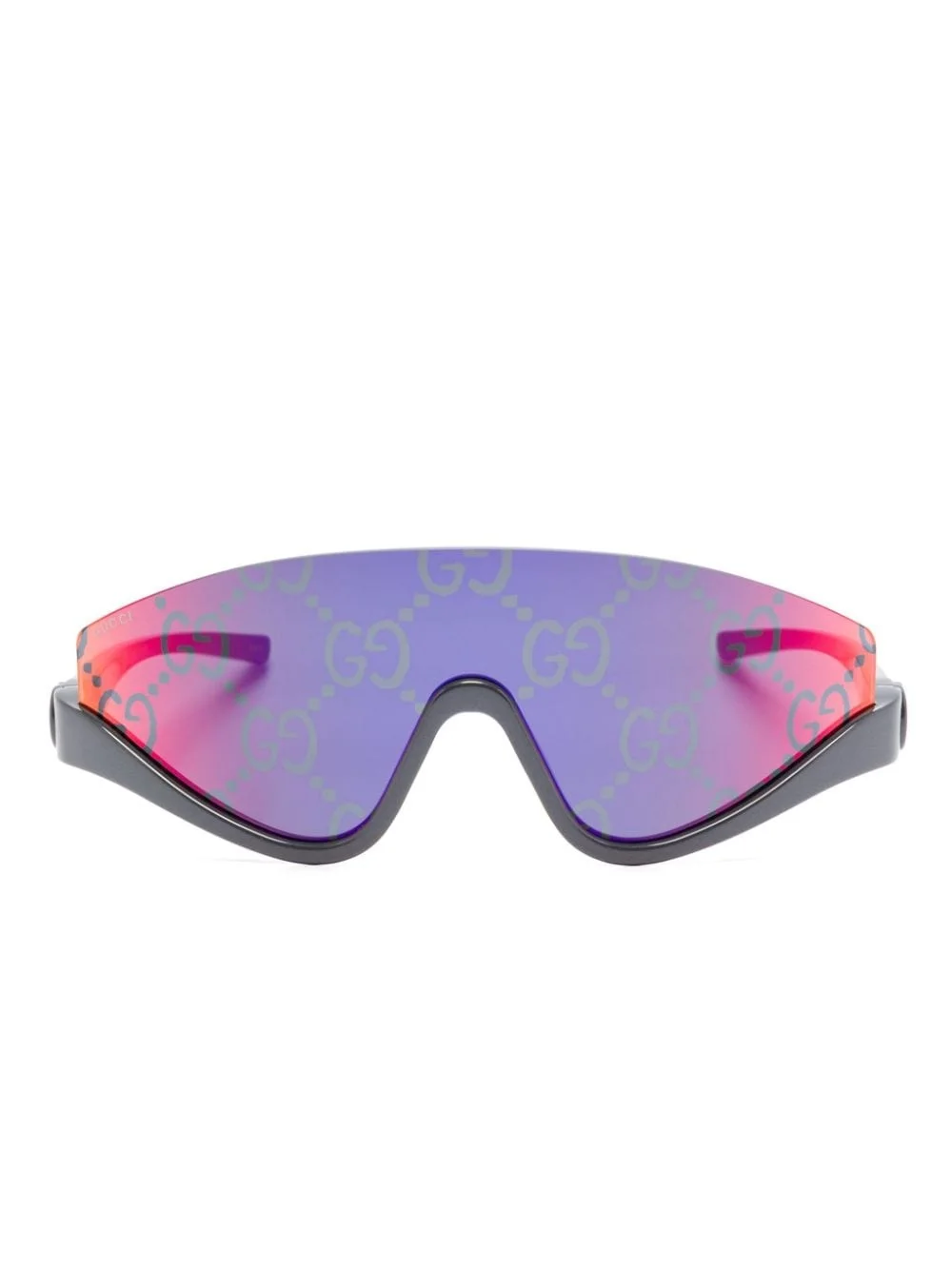 shield-frame sunglasses - 1