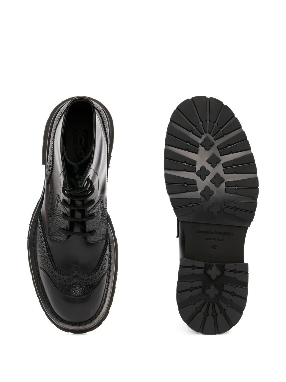 Punk Worker lace-up boots - 4