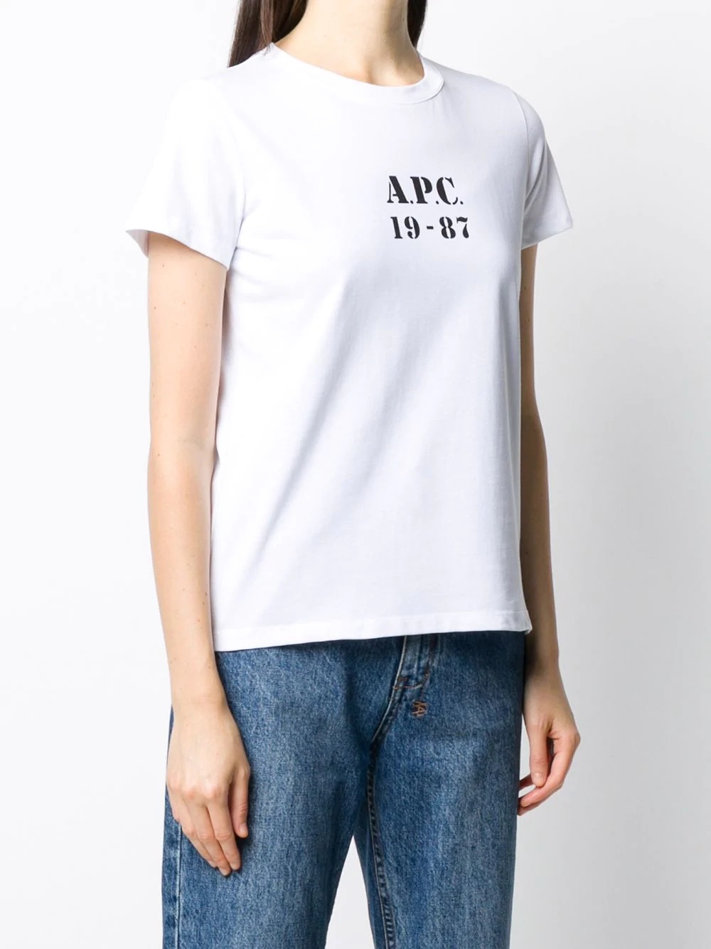 logo print T-shirt - 3