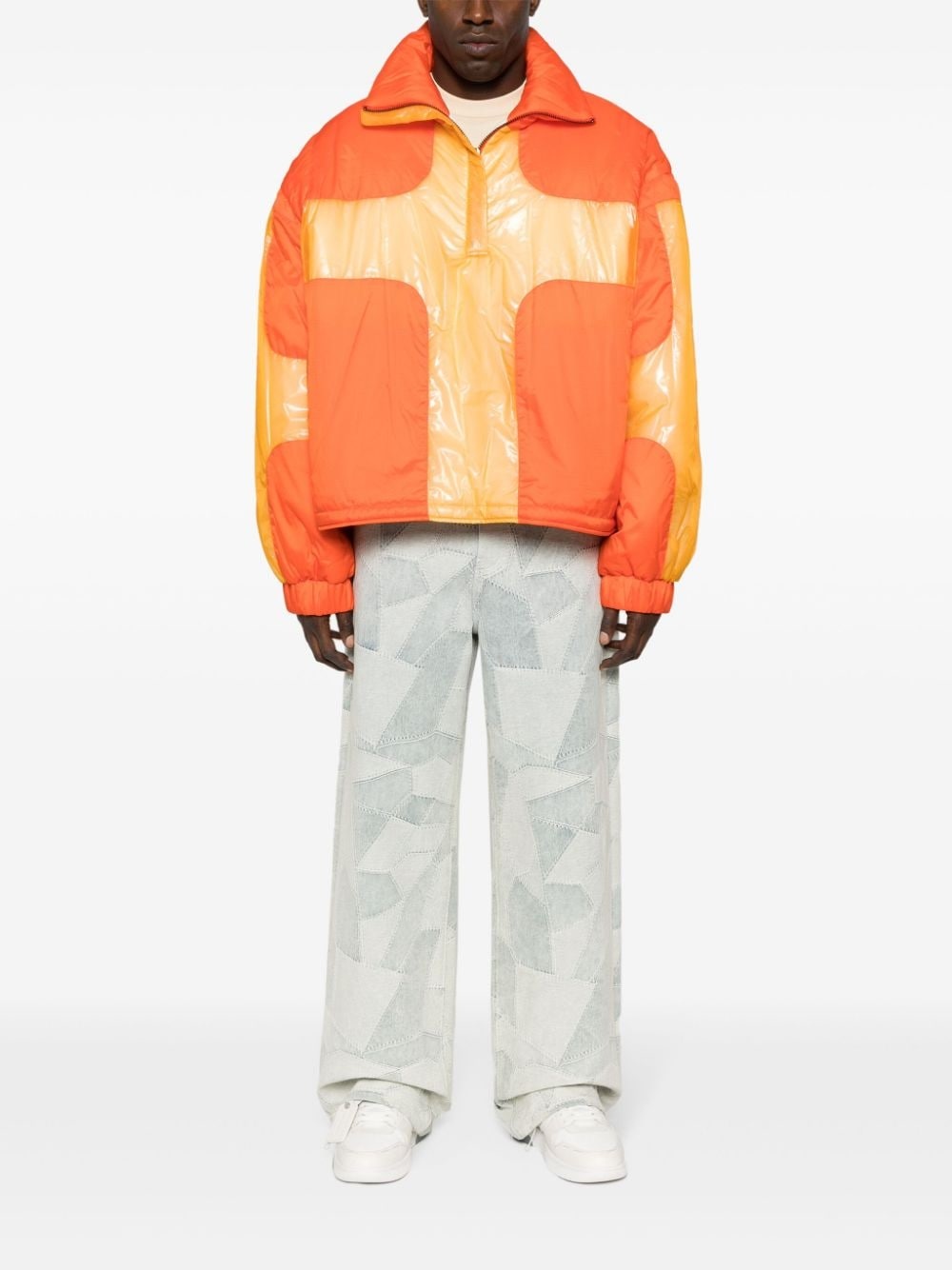 high-neck padded jacket - 2