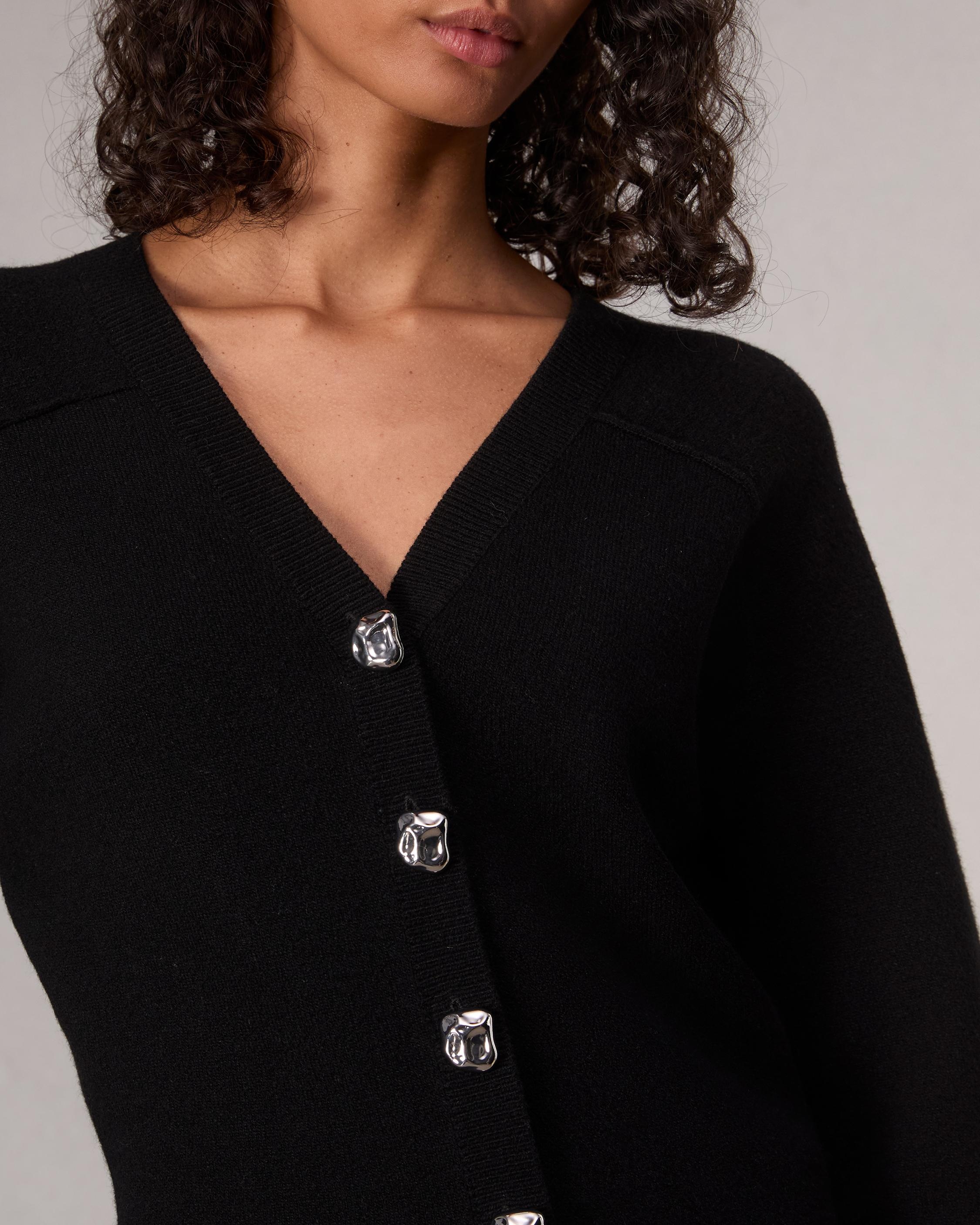 Bridget V-Neck Cardigan - 8