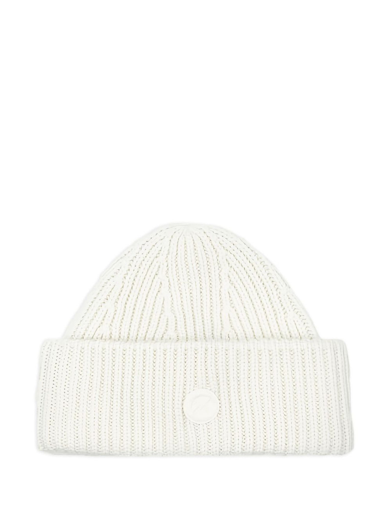 ribbed-knit beanie 1