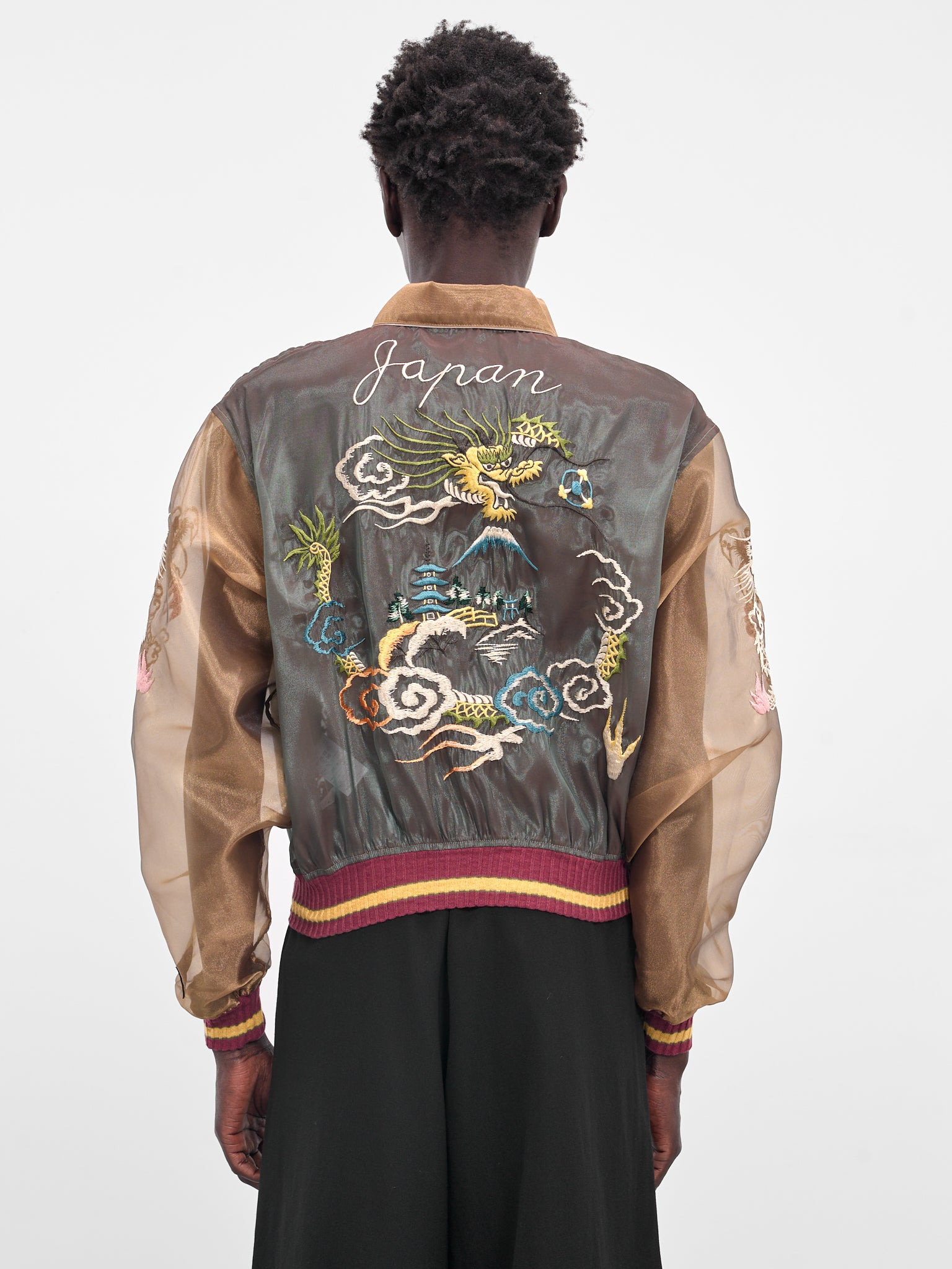 Sheer Japan Souvenir Zip Jacket - 3