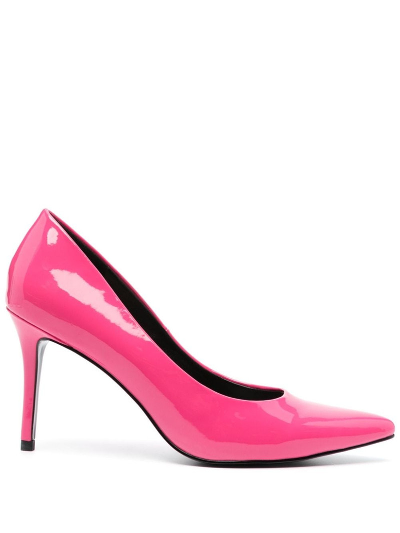90mm faux-leather pumps 1