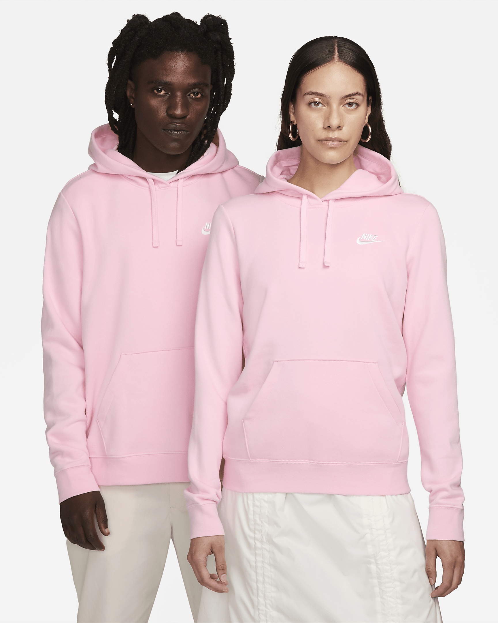 Nike nsw pink hoodie store