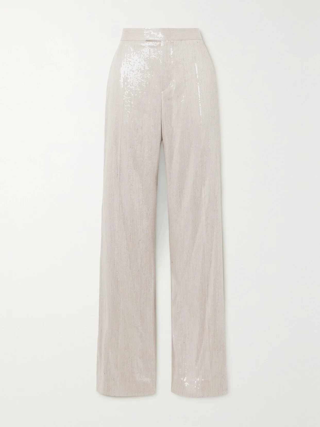 Sequined Crepe Wide-leg Pants - 1