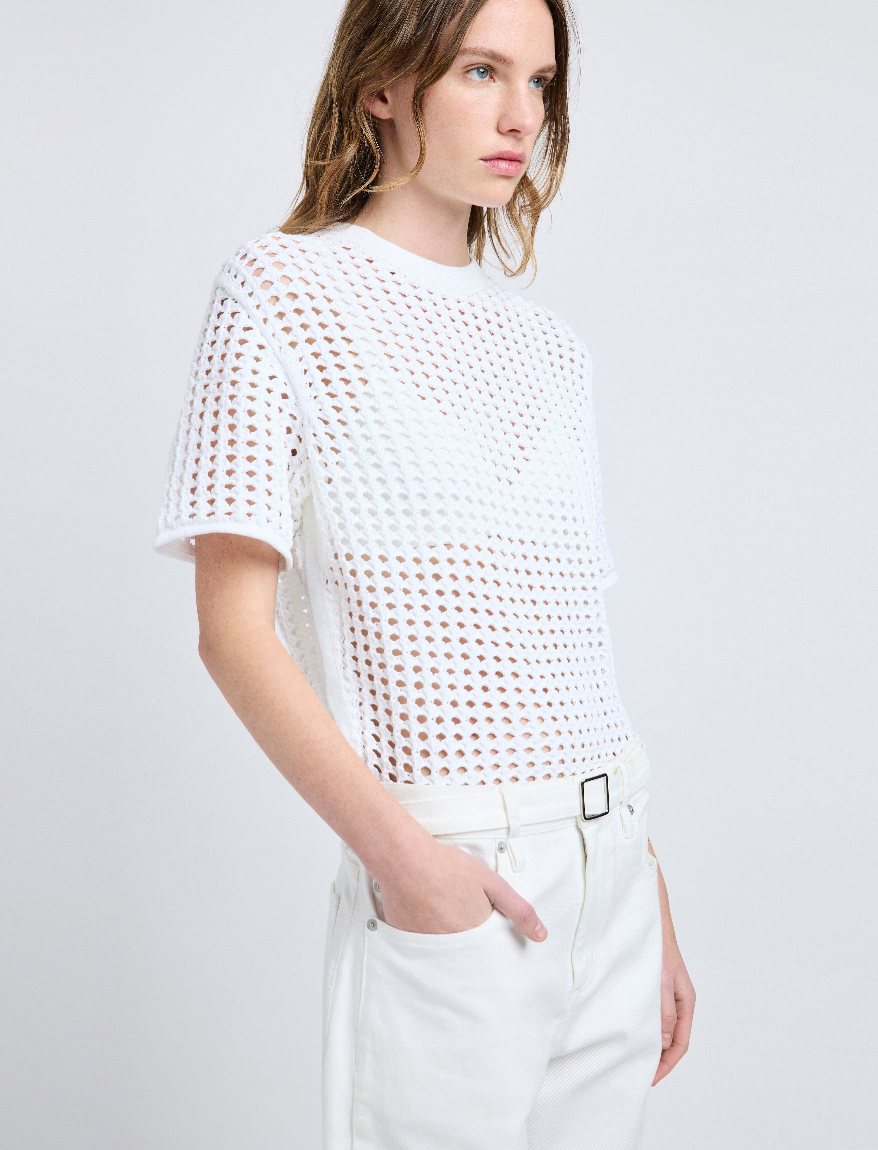 Kimia Top in Open Crochet - 6